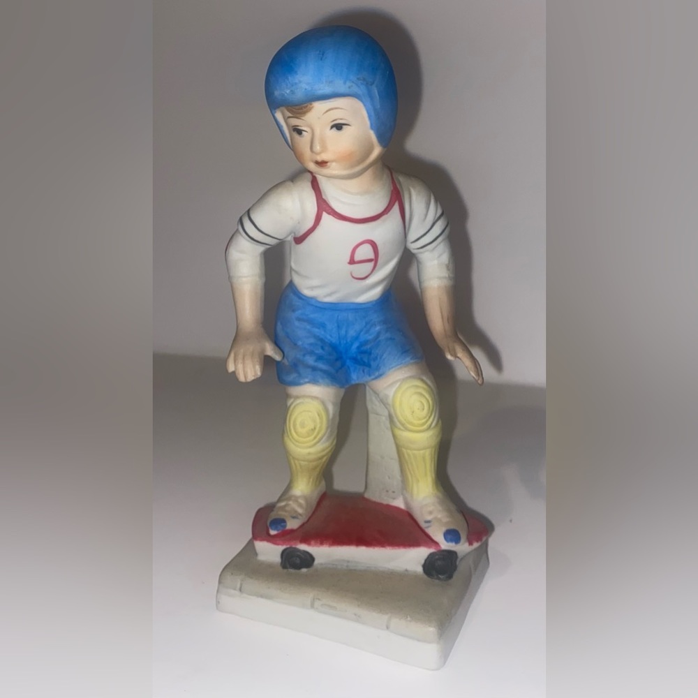 Rare 1950s Vintage UCAGC Skateboard Boy  made in Korea